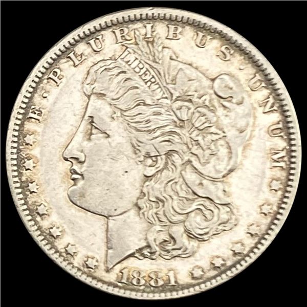 1881-CC Morgan Silver Dollar CHOICE AU