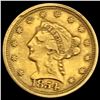 1854-D Liberty Head Quarter Eagle LIGHTLY CIRCULATED