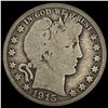 Image 1 : 1915 Barber Half Dollar NICELY CIRCULATED