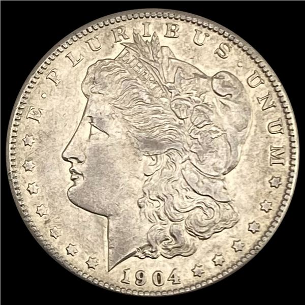 1904-S Morgan Silver Dollar CLOSELY UNCIRCULATED