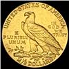 Image 2 : 1915 Indian Head $2.5 Gold Quarter Eagle CLOSELY UNCIRCULATED