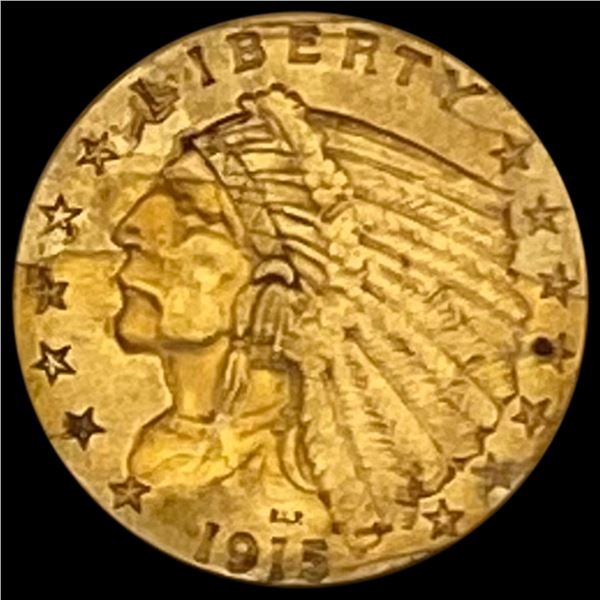 1915 Indian Head $2.50 Gold Quarter Eagl HIGH GRADE