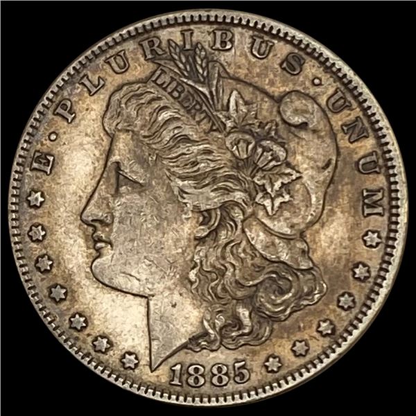 1885 Morgan Silver Dollar NEARLY UNCIRCULATED