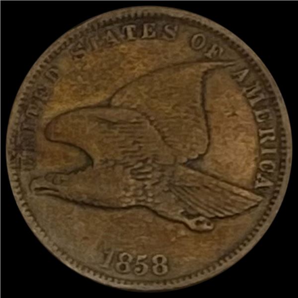 1858 Flying Eagle Cent LIGHTLY CIRCULATED