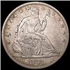 Image 1 : 1871 Seated Liberty Half Dollar CLOSELY UNCIRCULATED
