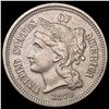Image 1 : 1870 Three-Cent Nickel NEARLY UNCIRCULATED