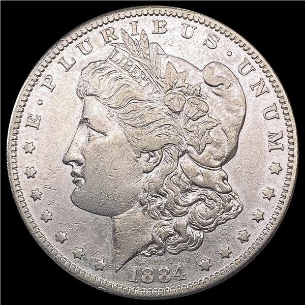 1884-S Morgan Silver Dollar CLOSELY UNCIRCULATED