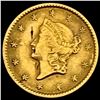 Image 1 : 1853 $1 Liberty Head Gold Dollar CLOSELY UNCIRCULATED