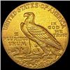 Image 2 : 1910 Indian Head $2.50 Gold Quarter Eagl CLOSELY UNCIRCULATED