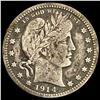 1914-S Barber Quarter CHOICE AU