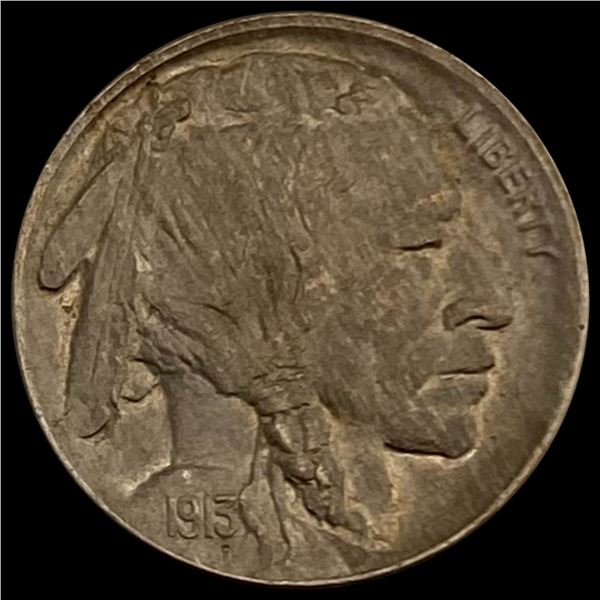 1913-D Buffalo Nickel GEM BU Type 1