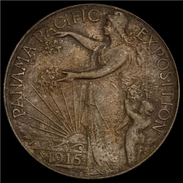 1915-S Panama-Pacific Half Dollar CLOSELY UNCIRCULATED