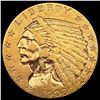 1908 Indian Head $2.5 Gold Quarter Eagle LIGHTLY CIRCULATED
