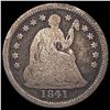 1841-O Seated Liberty Half Dime NICELY CIRCULATED