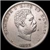Image 1 : 1883 Hawaii Quarter Dollar CLOSELY UNCIRCULATED