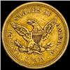 Image 2 : 1843 Liberty Head Quarter Eagle CLOSELY UNCIRCULATED