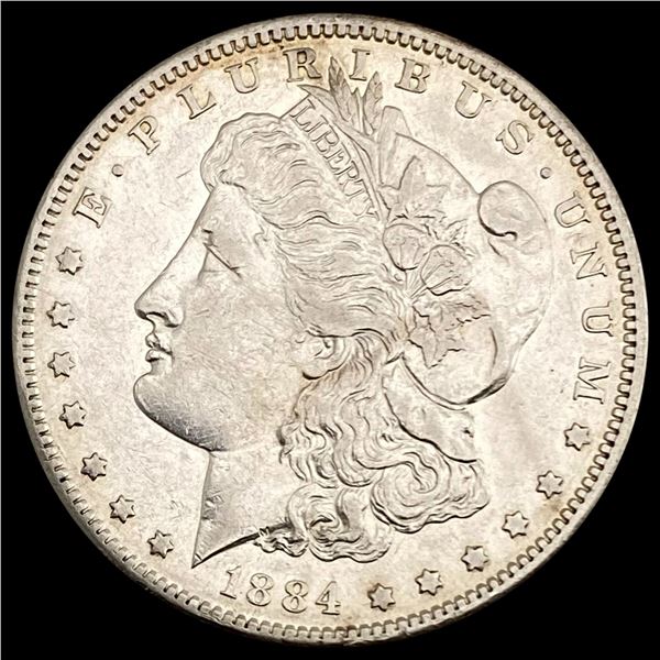 1884-S Morgan Silver Dollar CLOSELY UNCIRCULATED