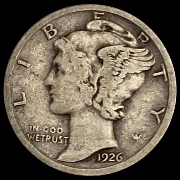 1926-S Mercury Dime NICELY CIRCULATED