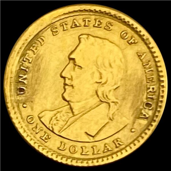 1904 Lewis and Clark Exposition Dollar CLOSELY UNCIRCULATED