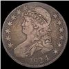 Image 1 : 1824/4 Capped Bust Half Dollar NICE CIRC