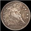 1858 Seated Liberty Half Dime NEARLY UNCIRCULATED