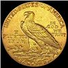 Image 2 : 1912 Indian Head $2.50 Quarter Eagle UNCIRCULATED