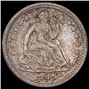 Image 1 : 1849 Seated Liberty Half Dime CHOICE AU
