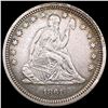 Image 1 : 1861 Seated Liberty Quarter CLOSELY UNCIRCULATED
