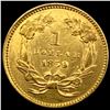 Image 2 : 1859 Indian Head Gold Dollar UNCIRCULATED