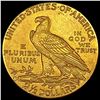 Image 2 : 1914-D Indian Head $2.5 Gold Quarter Eag CLOSELY UNCIRCULATED