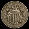 Image 1 : 1867 Shield Nickel NEARLY UNCIRCULATED