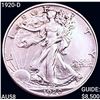 1920-D Walking Liberty Half Dollar CHOICE AU