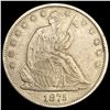 1875-CC Seated Liberty Half Dollar CLOSELY UNCIRCULATED