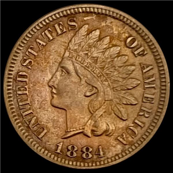 1884 Indian Head Cent CHOICE PROOF