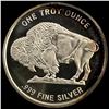 Image 2 : This is a 1 oz Buffalo Silver Round .999 UNCIRCULATED