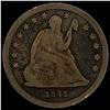 1841 Seated Liberty Quarter NICELY CIRCULATED