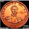 1847 Kingdom of Hawaii Cent CHOICE BU RD