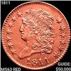 1811 Classic Head Half Cent CHOICE BU RD