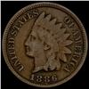 Image 1 : 1886 Indian Head Cent NICELY CIRCULATED