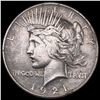 Image 1 : 1921 Peace Dollar CLOSELY UNCIRCULATED