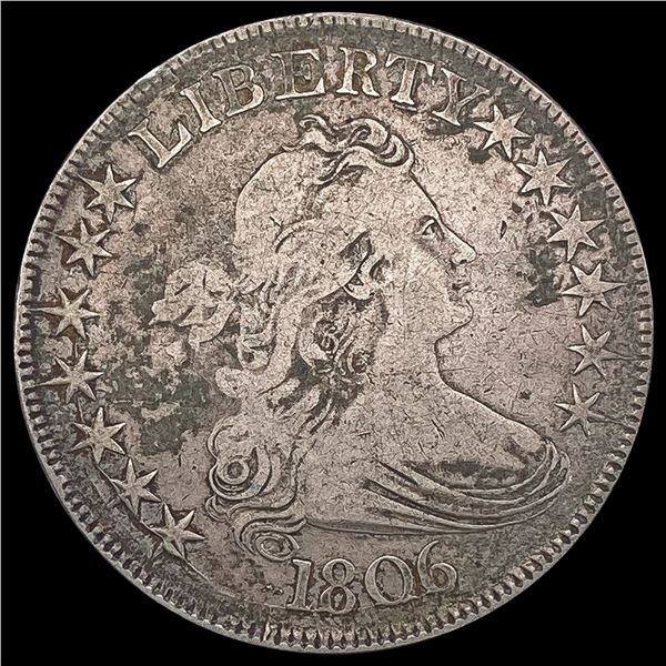 1806 Draped Bust Half Dollar LIGHTLY CIRCULATED