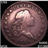 1795 Flowing Hair Half Dollar ABOUT UNCIRCULATED