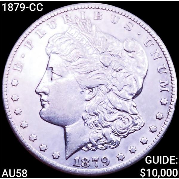 1879-CC Morgan Silver Dollar CHOICE AU