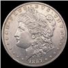 Image 1 : 1887-S Morgan Silver Dollar CLOSELY UNCIRCULATED