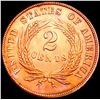 Image 2 : 1864 Sm Motto Two Cent Piece CHOICE BU RD