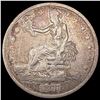 Image 1 : 1877 Trade Dollar NICELY CIRCULATED