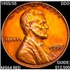 1955/55 DDO Wheat Cent CHOICE BU RD