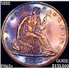 1850 Seated Liberty Half Dollar GEM PROOF +