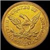 Image 2 : 1853 Liberty Head Quarter Eagle CLOSELY UNCIRCULATED