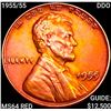 1955/55 DDO Wheat Cent CHOICE BU RD